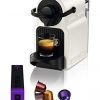 Nespresso Inissia Coffee Capsule Machine, 0.7 liters Ruby Red by Krups