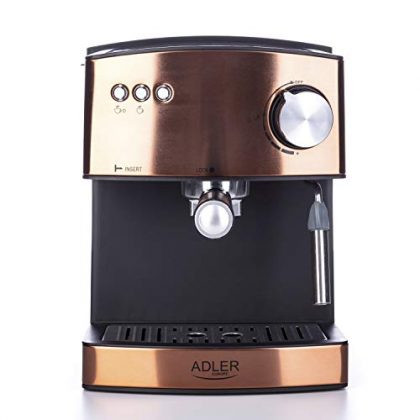 Adler Coffee Machine with 15 bar Pressure