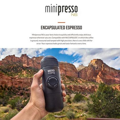 Wacaco Minipresso NS, Portable Espresso Machine