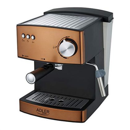 Adler Coffee Machine with 15 bar Pressure