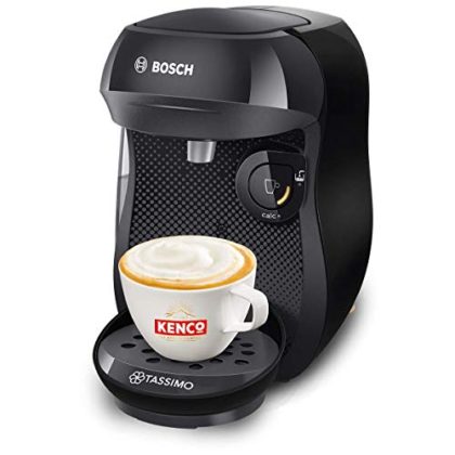 TASSIMO Bosch Happy TAS1002GB Coffee Machine 1400 Watt, 0.7 Litre - Black