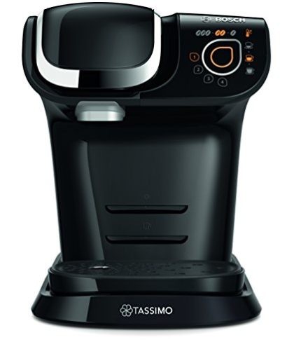 Bosch Tassimo My Way TAS6002GB Coffee Machine, 1500 W, 1.2 Litres, Black