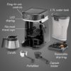 Breville All-in-One Coffee House, Espresso, Filter and Pods Coffee Machine with Milk Frother, 1.5 liters, Dolce Gusto…