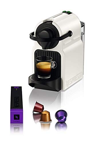 Nespresso Inissia Coffee Capsule Machine, 0.7 liters Ruby Red by Krups