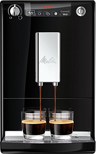 Melitta CD Black Pressure Coffee Maker Caffeo Solo, Plastic, 1400 W, 1.2 liters