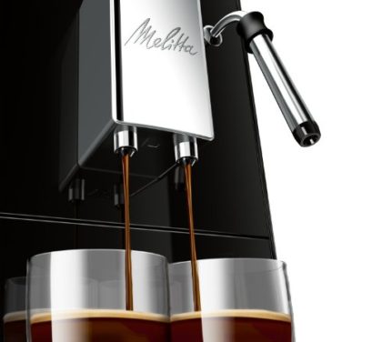 Melitta SOLO & Milk E953-101, Bean to Cup Coffee Machine, with Milk Steamer, Black