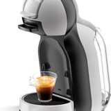 KRUPS NESCAFE Dolce Gusto Gusto Mini Me Automatic Play and Select Coffee Capsule Machine, 0.8 liters, Grey/Black…