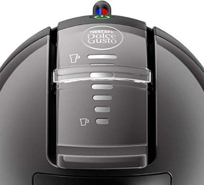 KRUPS NESCAFE Dolce Gusto Gusto Mini Me Automatic Play and Select Coffee Capsule Machine, Grey/Black - KP123B40