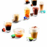 KRUPS Nescafé Dolce Gusto Mini Me, Single Serve Capsule Coffee Machine Starter Kit, Including 6 boxes of Coffee Pods…