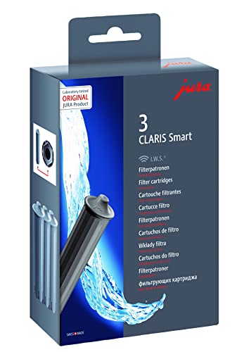 Jura 71794 "Claris Smart" Filter Cartridge, Grey, 3-Piece, 5 x 10 x 10 cm