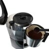 Melitta Filter Coffee Machine with Insulated Jug, Timer Feature, Aroma Selector, Look Therm Timer, White/Brushed Steel…