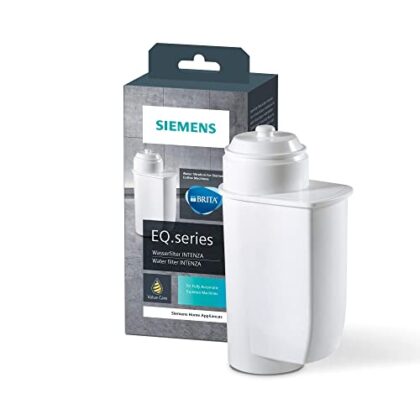 Siemens TZ70033A TZ70003 Water Filter for Espresso Machine TK7. Value Pack x 3, Plastic, White