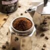 Bialetti Moka Express Aluminium Stovetop Coffee Maker, Silver, 1 Cup & illy Coffee, Classico Ground Coffee for Moka Pots…