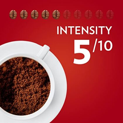 Lavazza, Qualità Rossa, Ground Coffee, 12 Packs of 250 g, Ideal for Moka Pots, with Aromatic Notes of Chocolate and Dried Fruits, Arabica and Robusta, Intensity 5/10, Medium Roasting