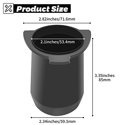 Portafilter Dosing Cup Espresso Coffee Accessrioes Compatible with 54mm Breville Portafilter and All 54mm Size Portafilter Matte Portafilter Dosing Cup Espresso Coffee Accessrioes Compatible with 54mm Breville Portafilter and All 54mm Size Portafilter Matte