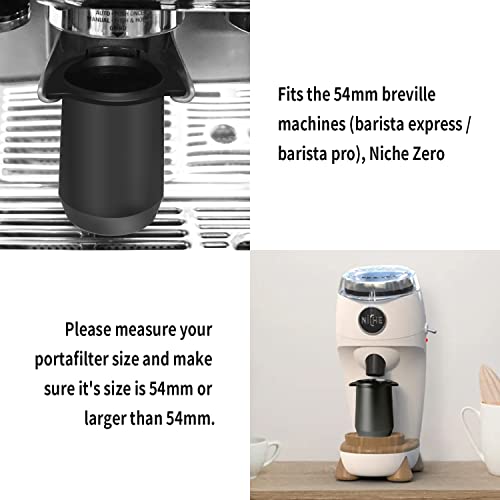 Portafilter Dosing Cup Espresso Coffee Accessrioes Compatible with 54mm Breville Portafilter and All 54mm Size Portafilter Matte Portafilter Dosing Cup Espresso Coffee Accessrioes Compatible with 54mm Breville Portafilter and All 54mm Size Portafilter Matte