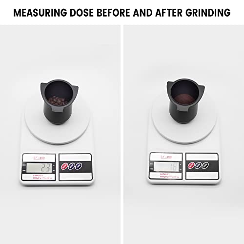 Portafilter Dosing Cup Espresso Coffee Accessrioes Compatible with 54mm Breville Portafilter and All 54mm Size Portafilter Matte Portafilter Dosing Cup Espresso Coffee Accessrioes Compatible with 54mm Breville Portafilter and All 54mm Size Portafilter Matte