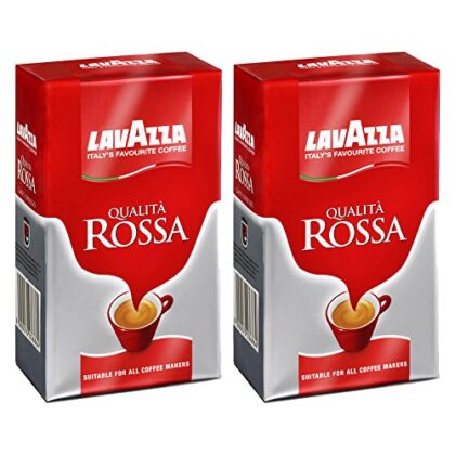 Lavazza Qualita Rossa Ground Coffee 250g (Pack of 2)
