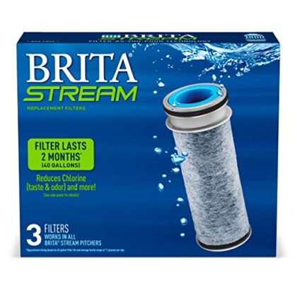 BRITA Stream Pitcher Water Filter 6 Pack