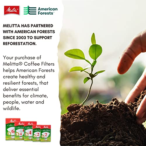 Melitta Cone Coffee Filters, Natural Brown, No. 2, 100-Count Filters (Pack of 6) Melitta Cone Coffee Filters, Natural Brown, No. 2, 100-Count Filters (Pack of 6)