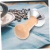 Homoyoyo 2 pcs Flat Tool Coffee Beans Wood Handle Coffee Tamper Pound Stick Wooden Handle Coffee Presser Stainless Steel Stainless Steel Flat Tamper Coffee Stainless Steel Homoyoyo 2 pcs Flat Tool Coffee Beans Wood Handle Coffee Tamper Pound Stick Wooden Handle Coffee Presser Stainless Steel Stainless Steel Flat Tamper Coffee Stainless Steel