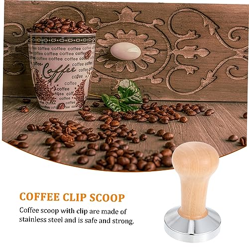 Homoyoyo 2 pcs Flat Tool Coffee Beans Wood Handle Coffee Tamper Pound Stick Wooden Handle Coffee Presser Stainless Steel Stainless Steel Flat Tamper Coffee Stainless Steel Homoyoyo 2 pcs Flat Tool Coffee Beans Wood Handle Coffee Tamper Pound Stick Wooden Handle Coffee Presser Stainless Steel Stainless Steel Flat Tamper Coffee Stainless Steel