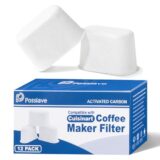 12 Pack Cuisinart Compatible Charcoal Water Filters - Removes Chlorine, odors, and others impurities from Water - for Cuisinart Coffee Machines