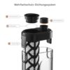 Cold Coffee Machine Coffee Machine - Cold Coffee Machine | Leak-Proof Spout for ECED Cofee | 350 Mesh Fine Filter Sealing with Scalable Portable Bottles and Leakage for Tea Kitchen Taste Drink
