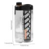Cold Coffee Machine Coffee Machine - Cold Coffee Machine | Leak-Proof Spout for ECED Cofee | 350 Mesh Fine Filter Sealing with Scalable Portable Bottles and Leakage for Tea Kitchen Taste Drink