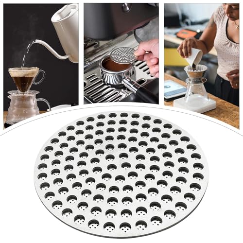 Puck Screen - Stainless Steel Professional Coffee Filter | Mesh Cofee Reusable FiIter | Double Layer Sintered Sheet Extraction Net for Italian Machine Handle Puck Screen - Stainless Steel Professional Coffee Filter | Mesh Cofee Reusable FiIter | Double Layer Sintered Sheet Extraction Net for Italian Machine Handle