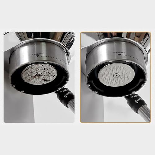 Puck Screen - Stainless Steel Professional Coffee Filter | Mesh Cofee Reusable FiIter | Double Layer Sintered Sheet Extraction Net for Italian Machine Handle Puck Screen - Stainless Steel Professional Coffee Filter | Mesh Cofee Reusable FiIter | Double Layer Sintered Sheet Extraction Net for Italian Machine Handle