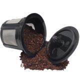 Reusable Coffee Pods – Permanent Cups Coffee Filter | Refillable Cofee Cappsule Cup | K Cups Capsules Pod for Espresso Machines and Eco-Friendly Brewing Compatible with 2.0 & 1.0 Brewerss