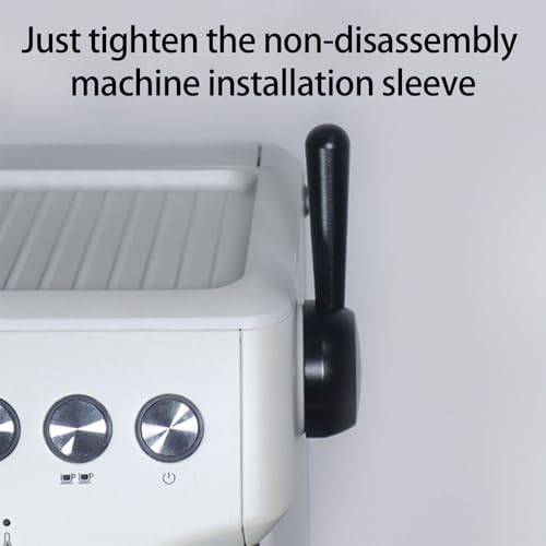 YAOGUI Ergonomic Handle for Espresso Machine Aluminum Alloy Construction Cofee Maker Levers Replacement Tool Espresso Machine YAOGUI Ergonomic Handle for Espresso Machine Aluminum Alloy Construction Cofee Maker Levers Replacement Tool Espresso Machine