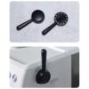 Sbshiouu Ergonomic Handle For Espresso Machine Aluminum Alloy Construction Cofee Maker Levers Replacement Anodized Aluminum Espresso Accessories